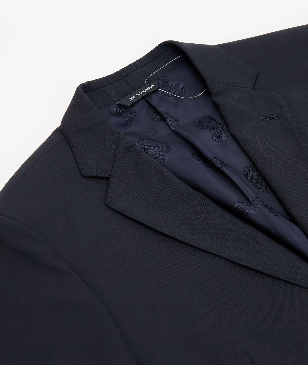 DOLCE&GABBANA Черный шерстяной жакет/пиджак, фото 3