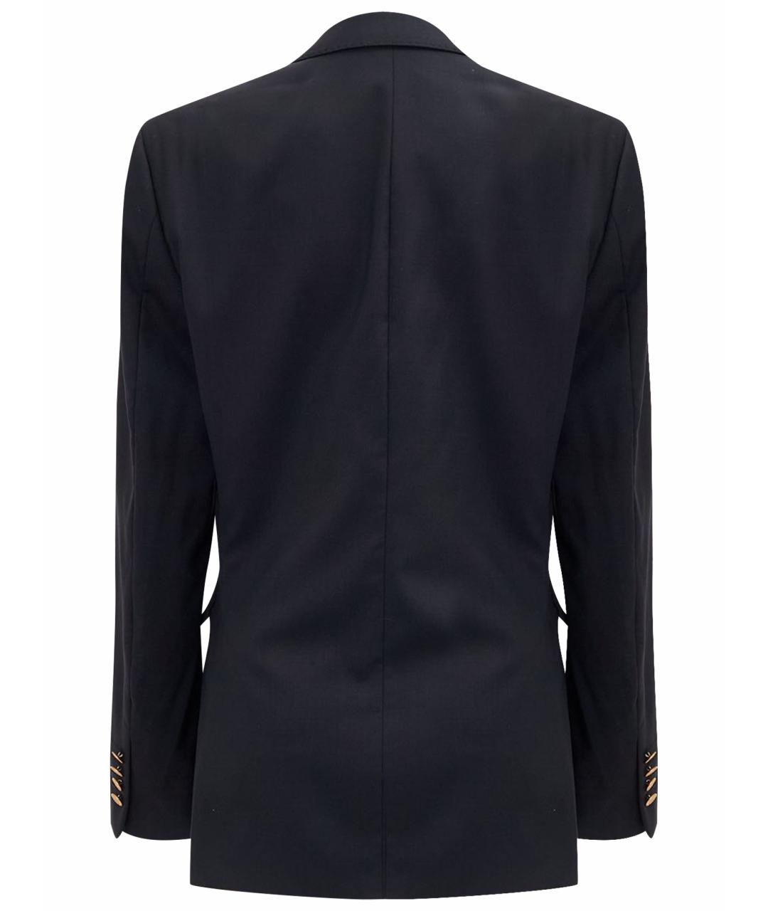 DOLCE&GABBANA Черный шерстяной жакет/пиджак, фото 6