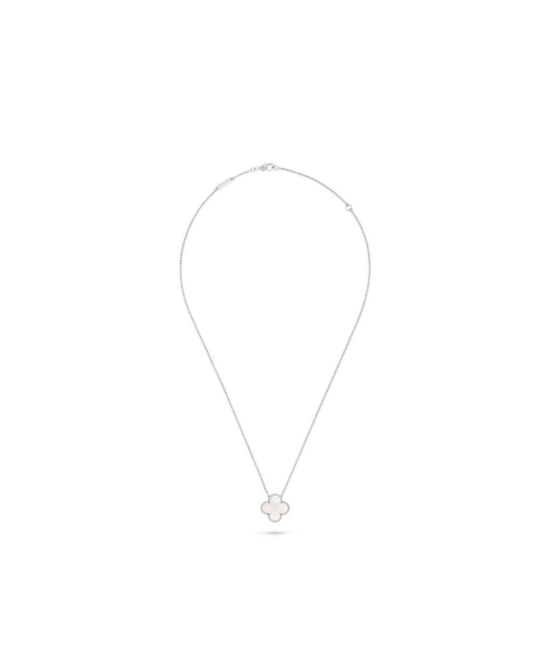 VAN CLEEF & ARPELS Белое колье из белого золота, фото 4