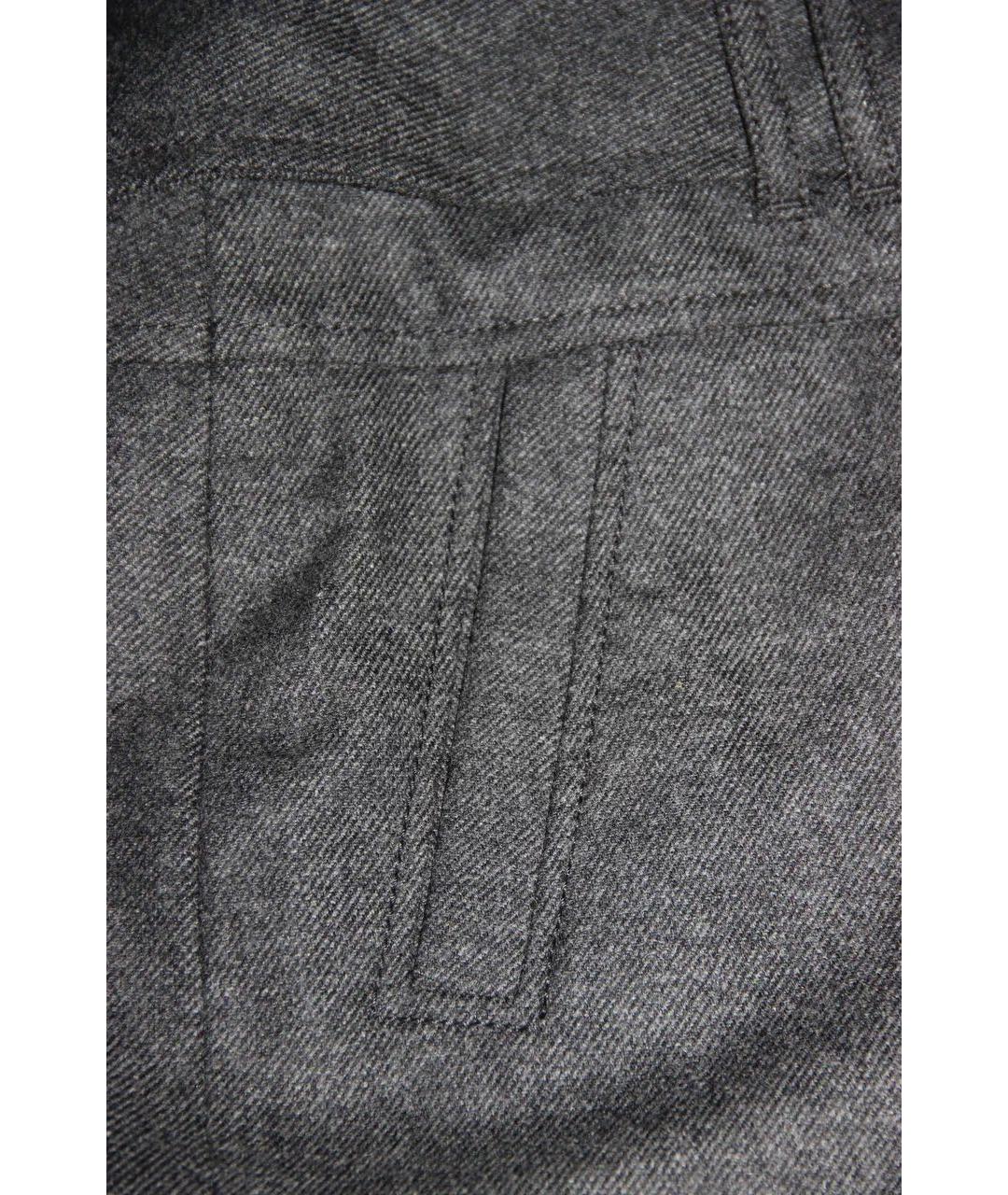 BOGNER Серая шерстяная юбка миди, фото 5