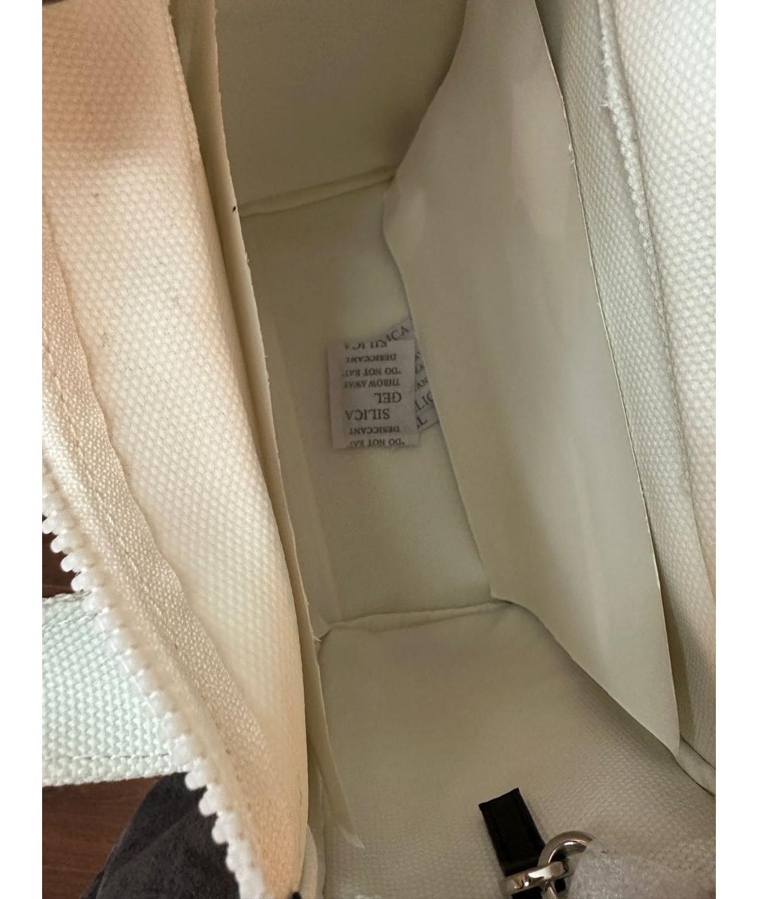 DKNY Белая деним сумка на плечо, фото 4