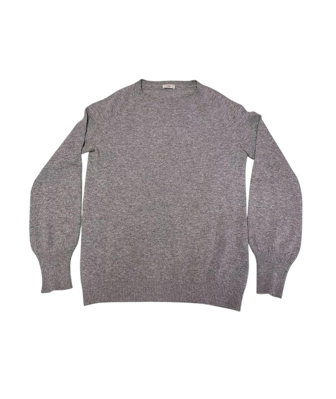 MALO Серый кашемировый джемпер / свитер, фото 1