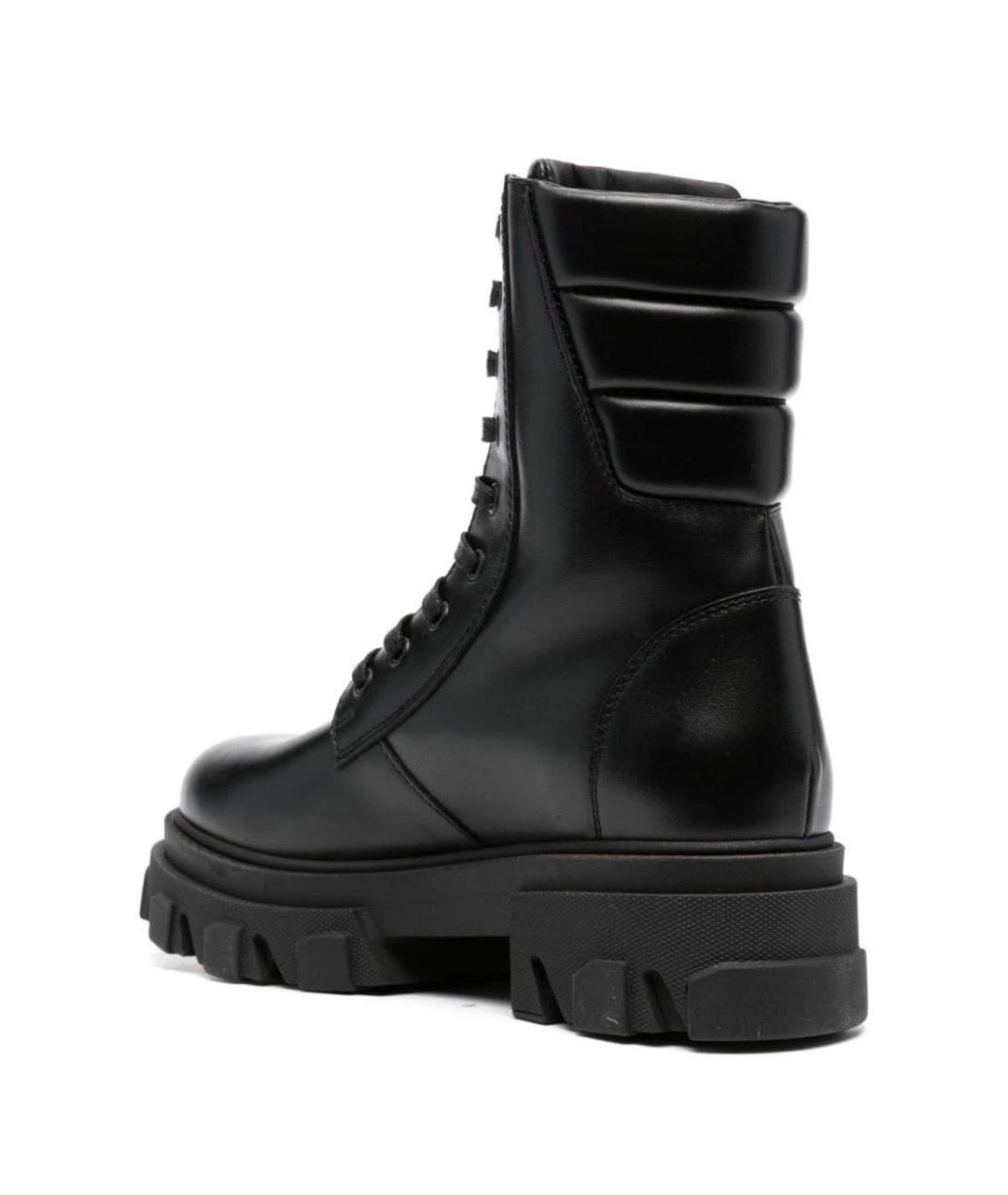 GIABORGHINI Черные кожаные ботинки, фото 2