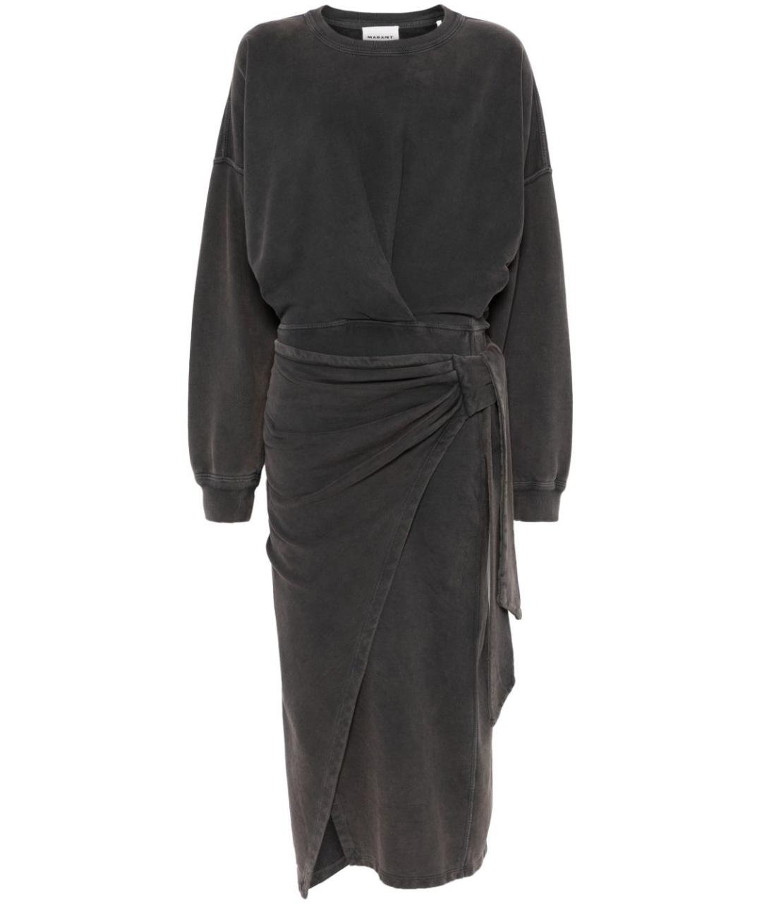 ISABEL MARANT ETOILE Черное полиэстеровое повседневное платье, фото 1