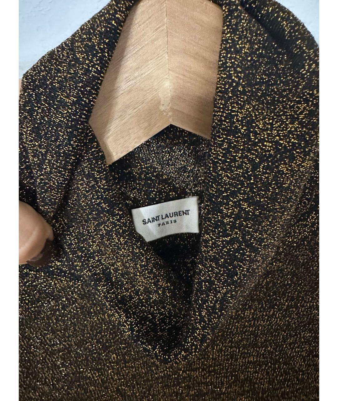 SAINT LAURENT Мульти вискозная водолазка, фото 3