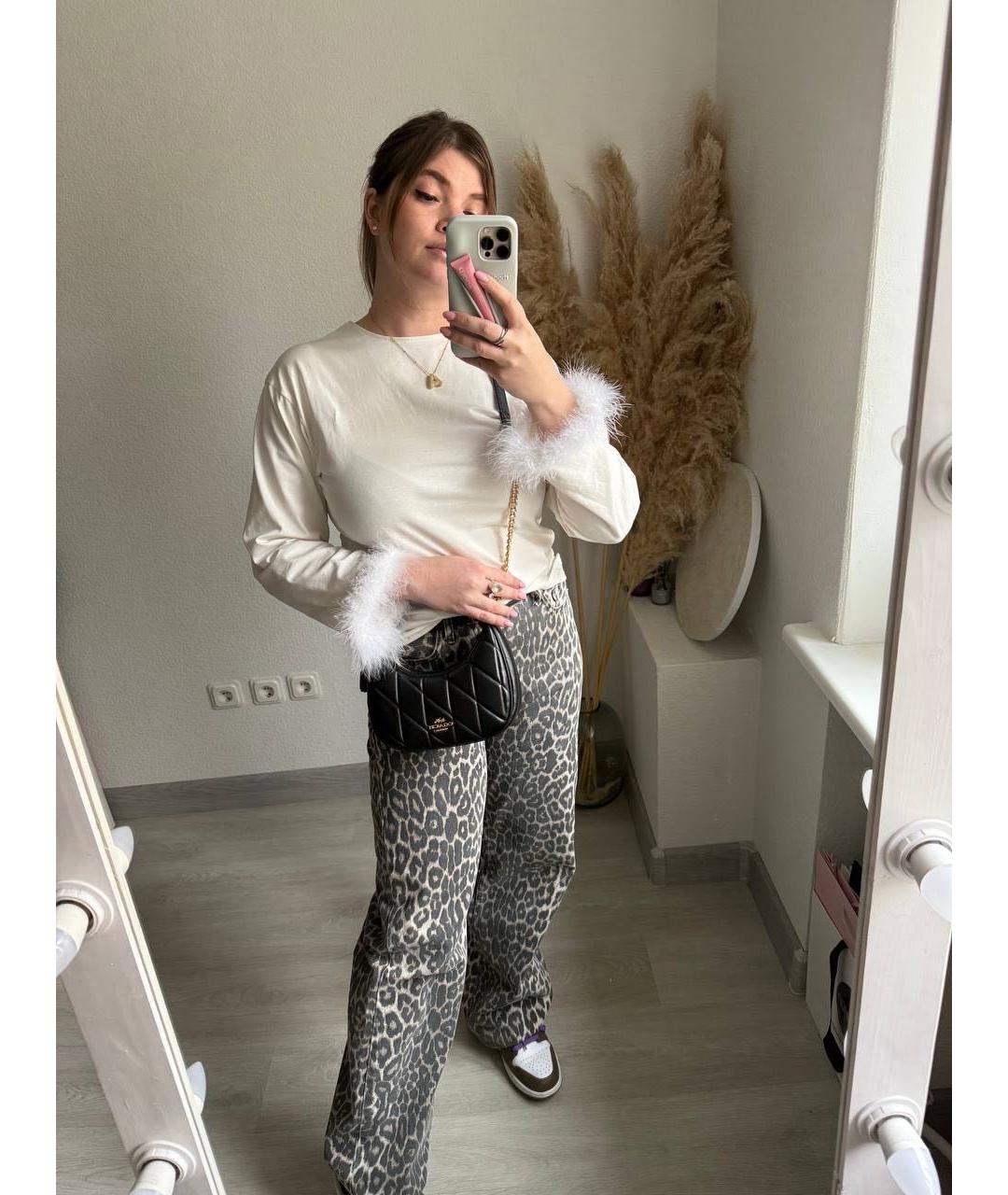 COACH Черная кожаная сумка через плечо, фото 7