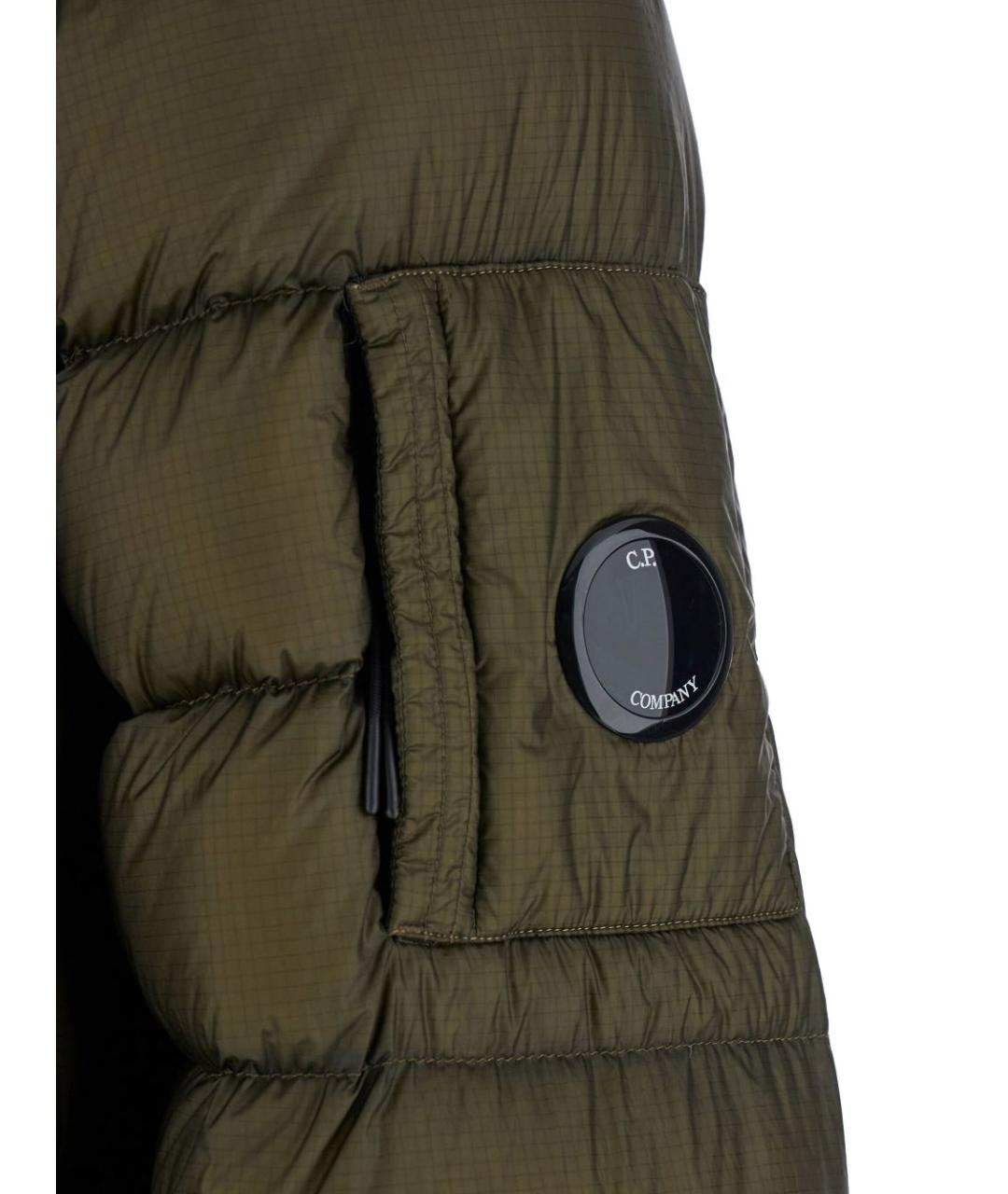 CP COMPANY Зеленая полиэстеровая куртка, фото 3