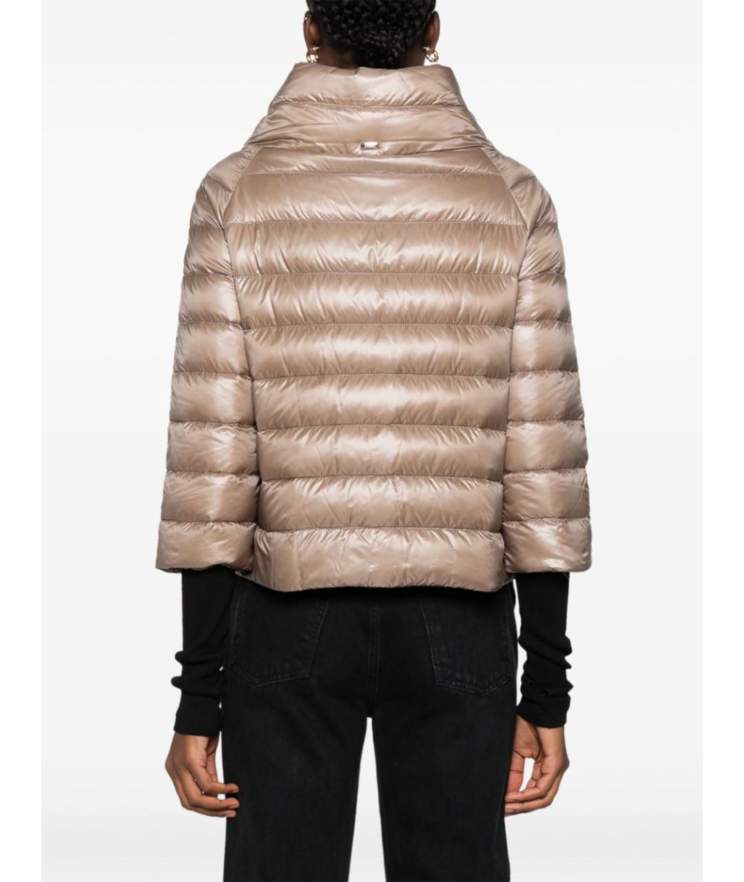 HERNO Бежевая полиамидовая куртка, фото 3