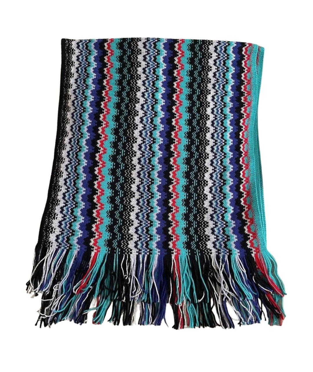 MISSONI Мульти шерстяной шарф, фото 1