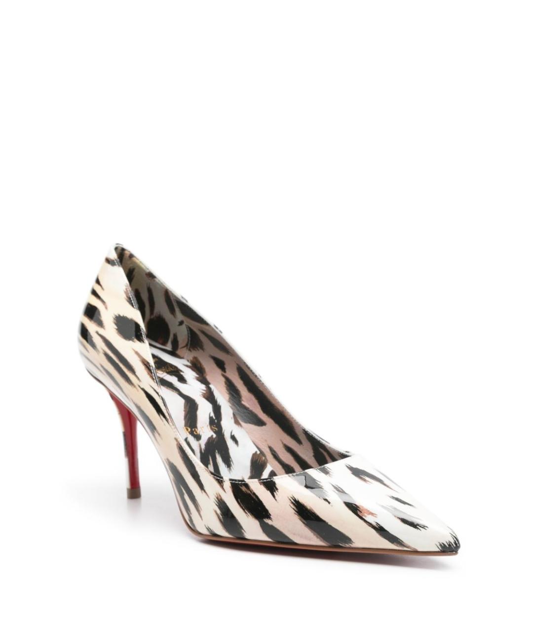 CHRISTIAN LOUBOUTIN Мульти кожаные туфли, фото 4