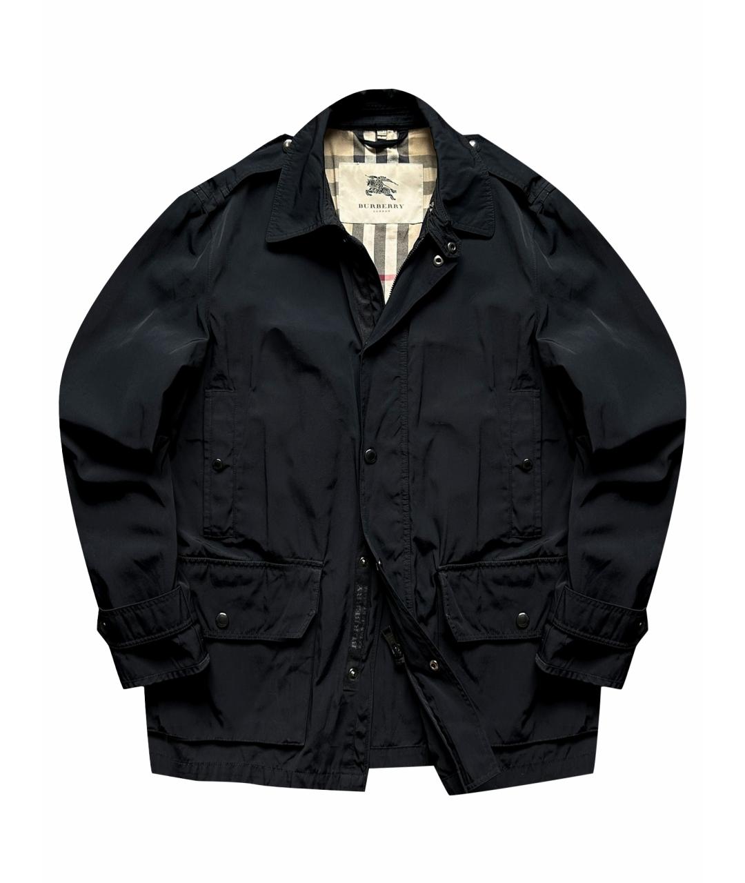 BURBERRY Темно-синяя куртка, фото 1