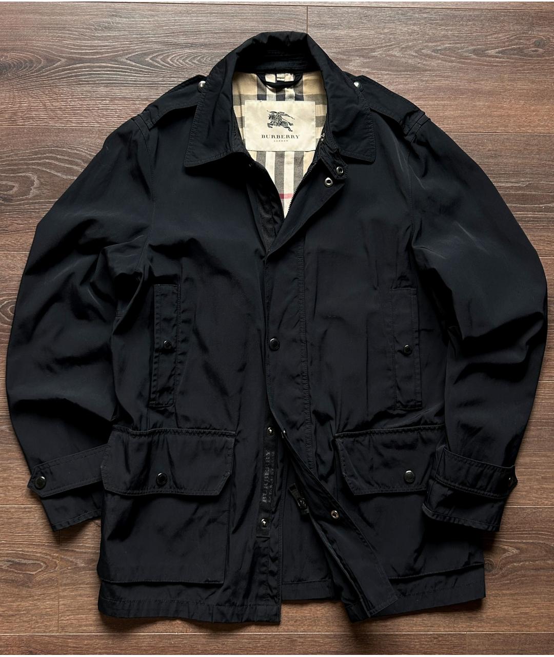 BURBERRY Темно-синяя куртка, фото 9