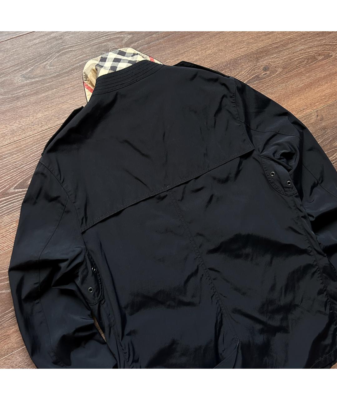 BURBERRY Темно-синяя куртка, фото 7