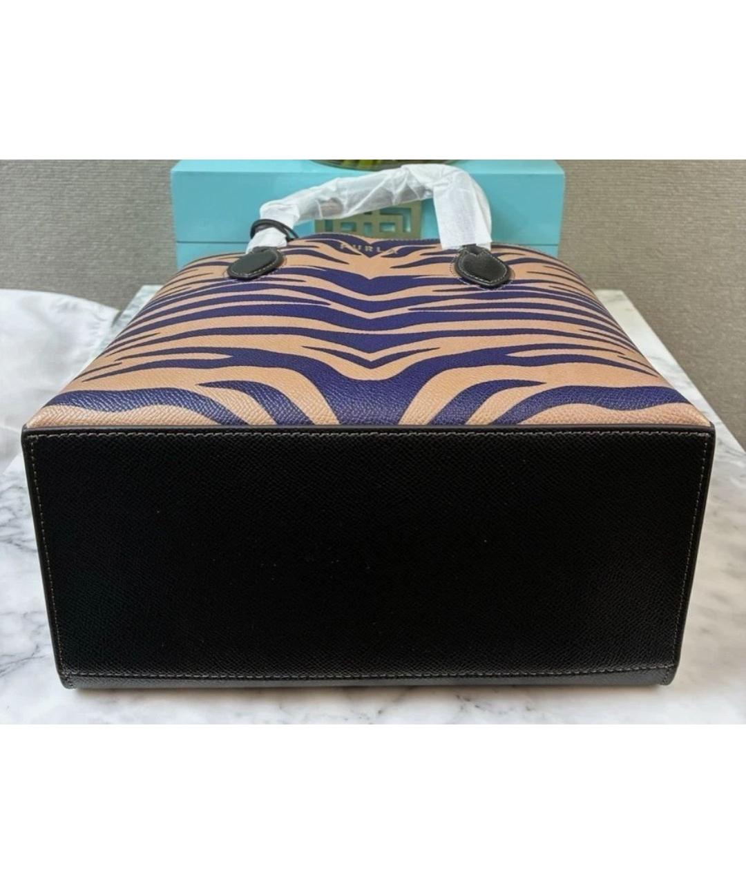 FURLA Кожаная сумка с короткими ручками, фото 2