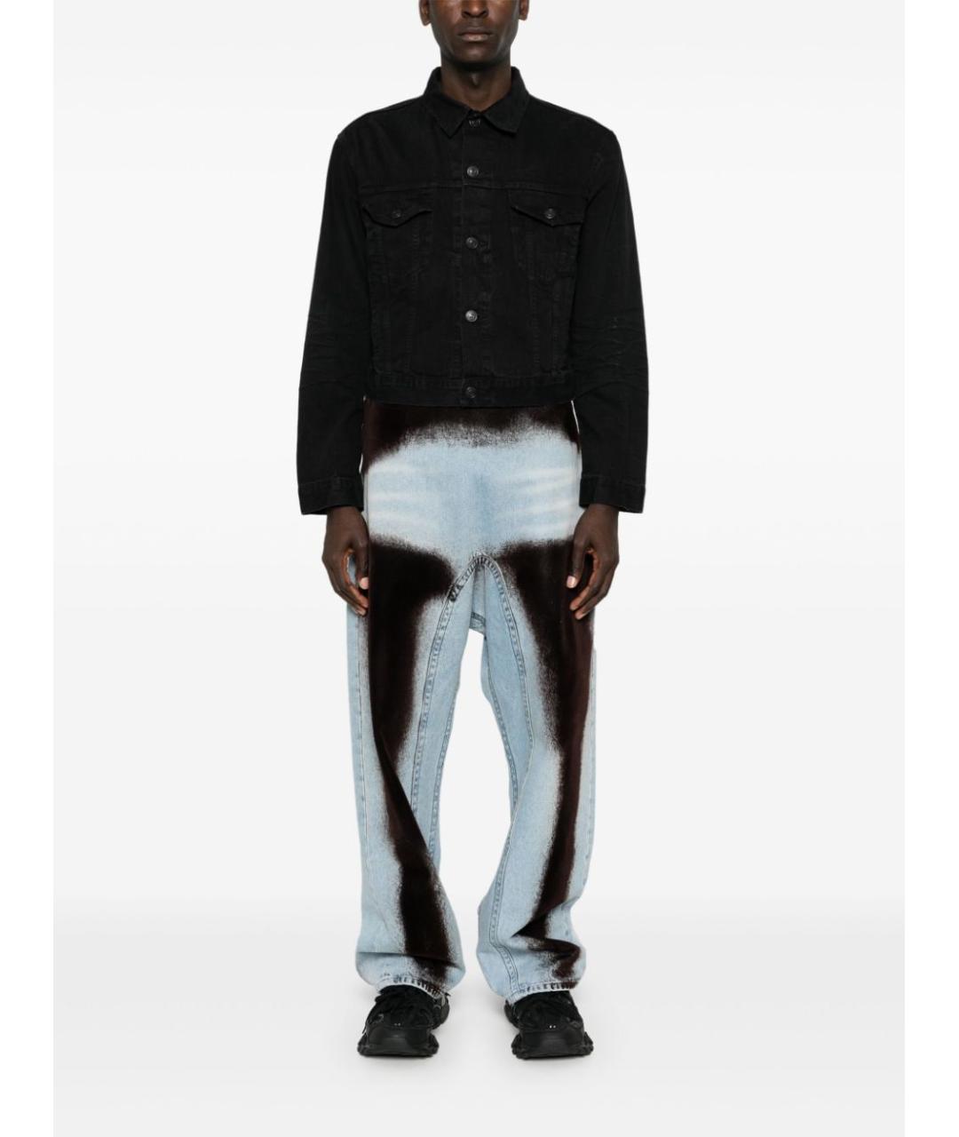 BALENCIAGA Черная хлопковая куртка, фото 3