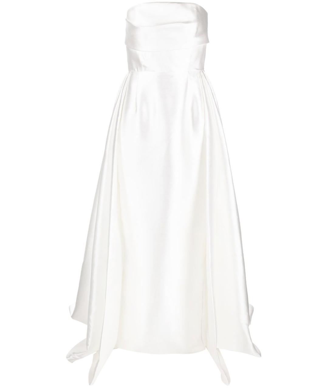 SOLACE LONDON Белое полиэстеровое вечернее платье, фото 1