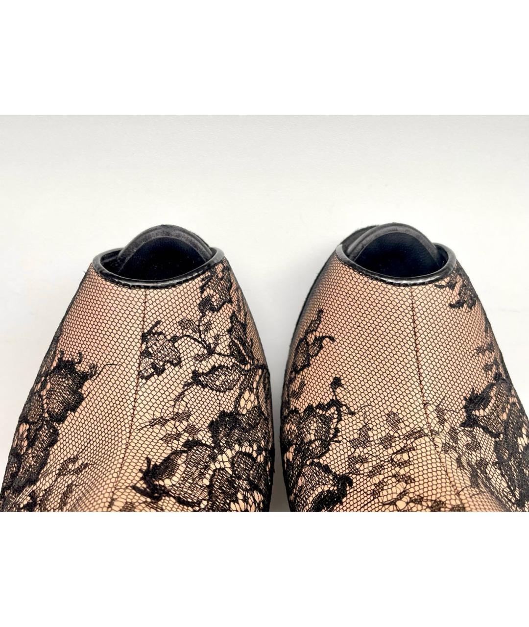 GIUSEPPE ZANOTTI DESIGN Бежевые кожаные ботильоны, фото 6