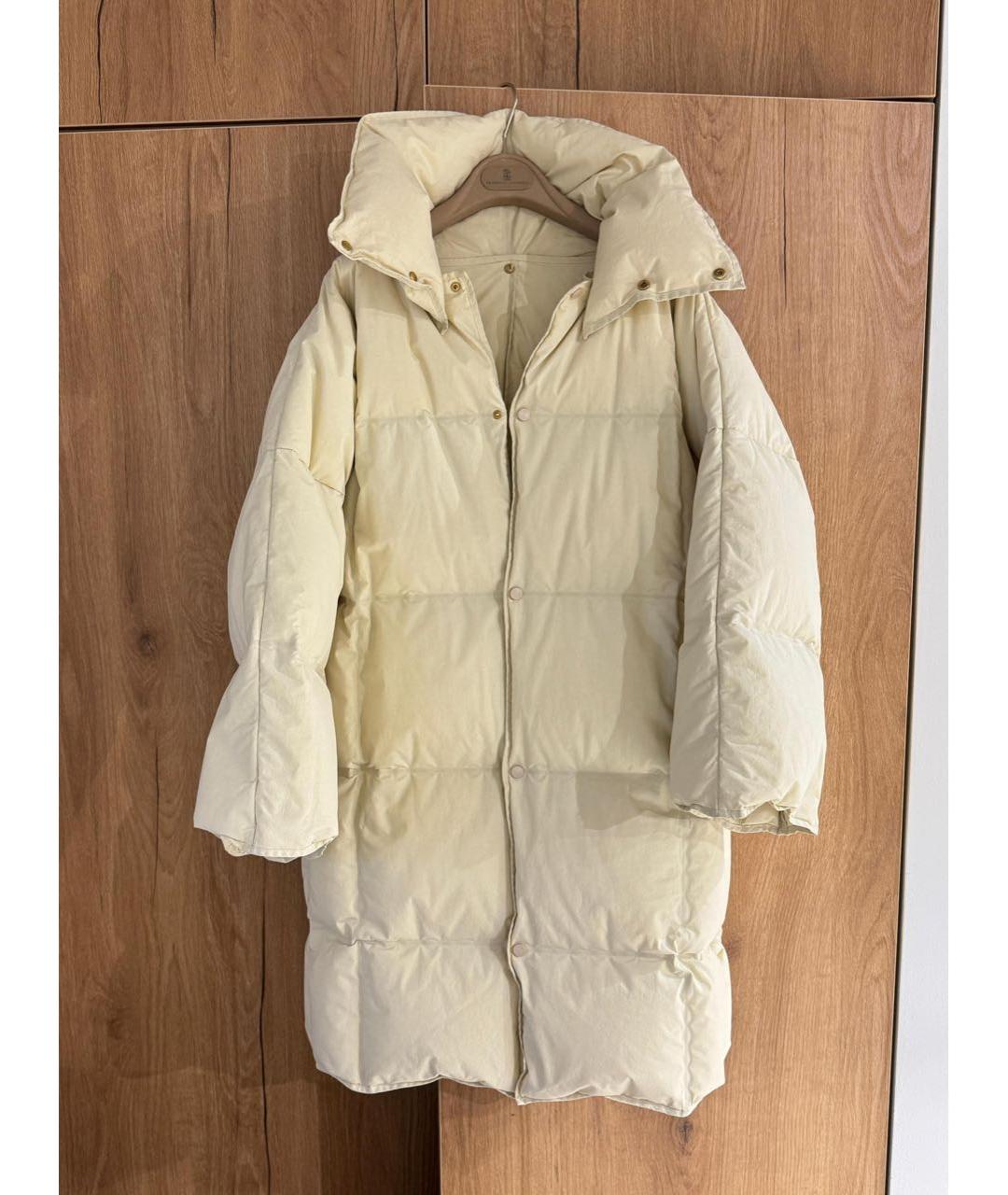 BOTTEGA VENETA Бежевый пуховик, фото 3