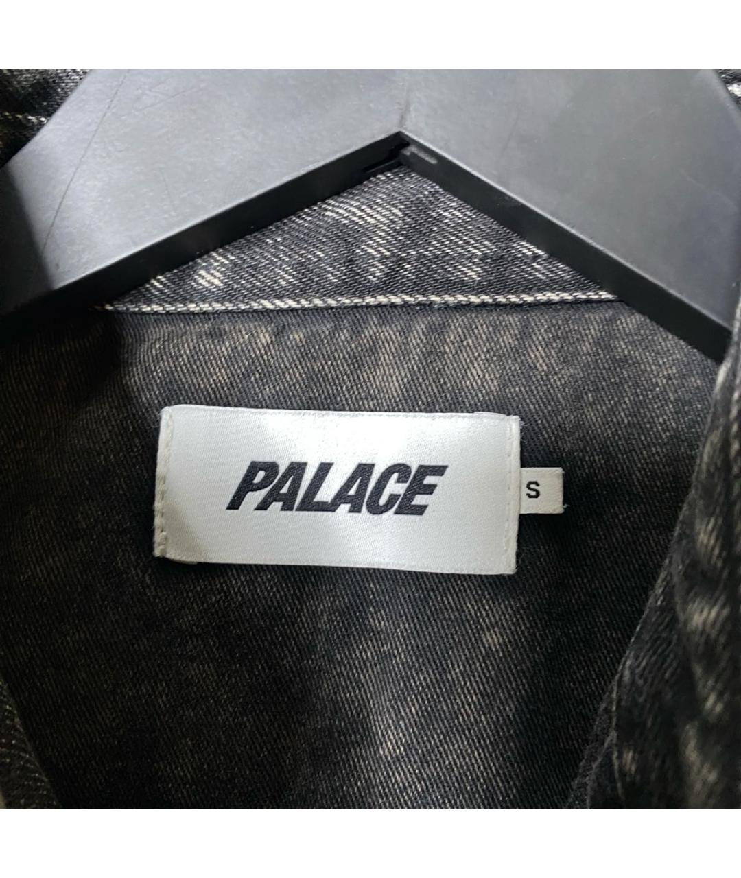 PALACE Серая хлопковая рубашка, фото 4