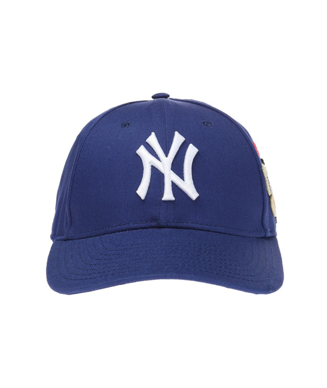 GUCCI Синяя хлопковая кепка, фото 1