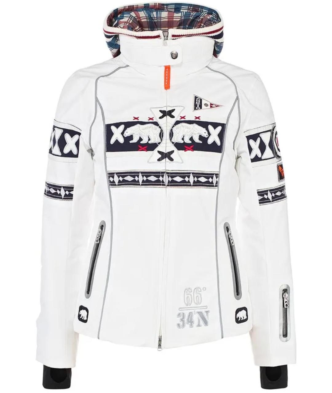 BOGNER Белая полиэстеровая куртка, фото 1