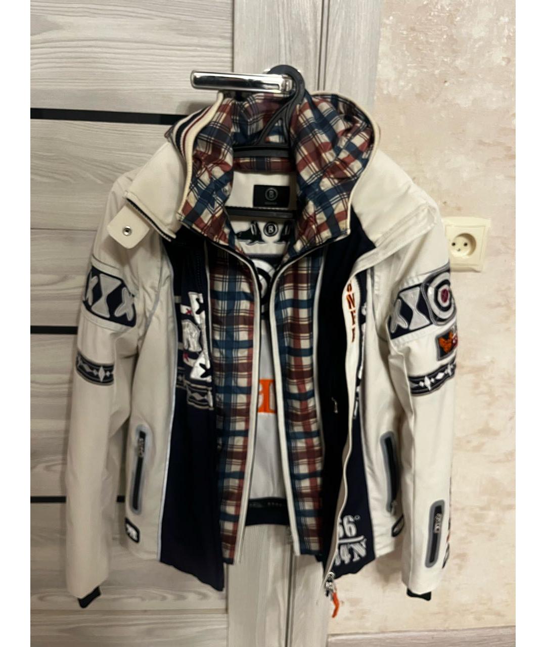 BOGNER Белая полиэстеровая куртка, фото 4