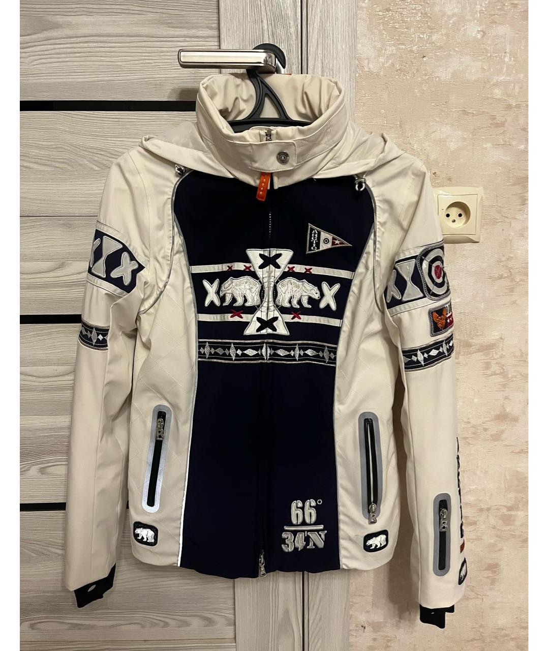 BOGNER Белая полиэстеровая куртка, фото 8