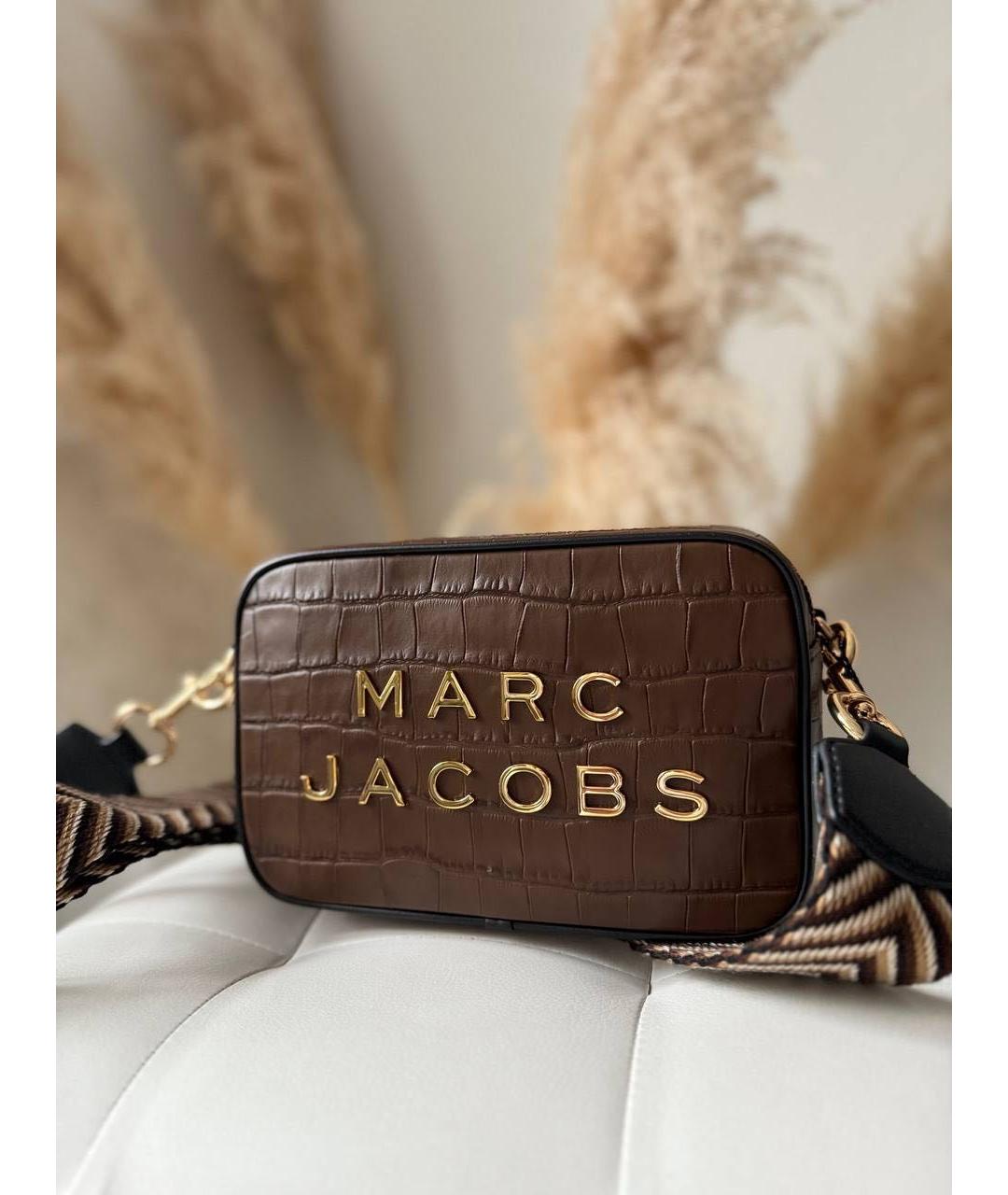 MARC JACOBS Коричневая кожаная сумка через плечо, фото 2