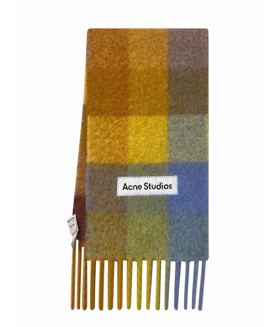 ACNE STUDIOS Мульти шерстяной шарф, фото 1