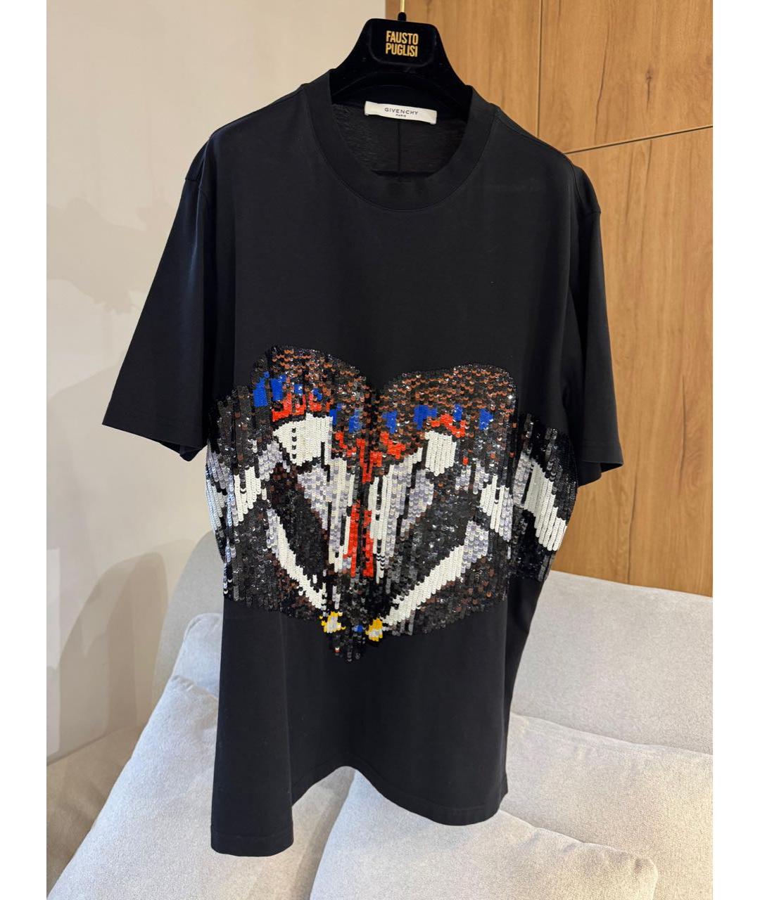 GIVENCHY Черная футболка, фото 3