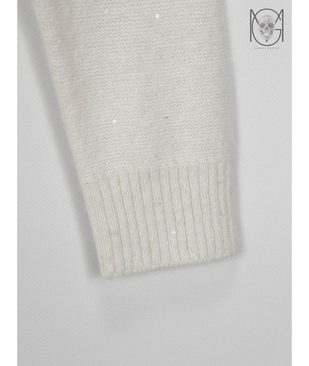 FABIANA FILIPPI Бежевая шерстяная водолазка, фото 4