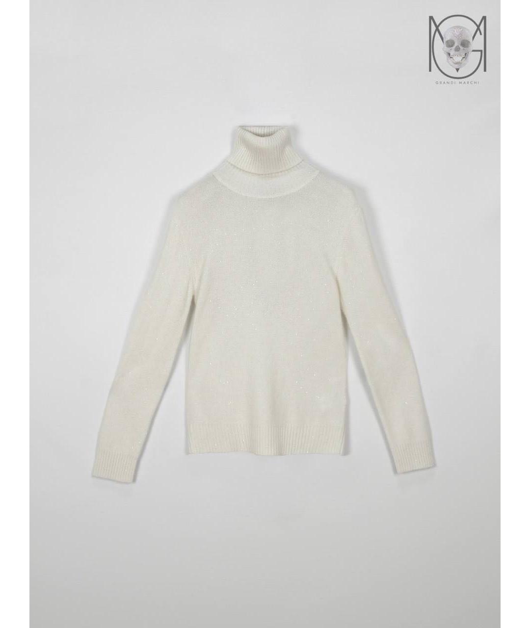 FABIANA FILIPPI Бежевая шерстяная водолазка, фото 7