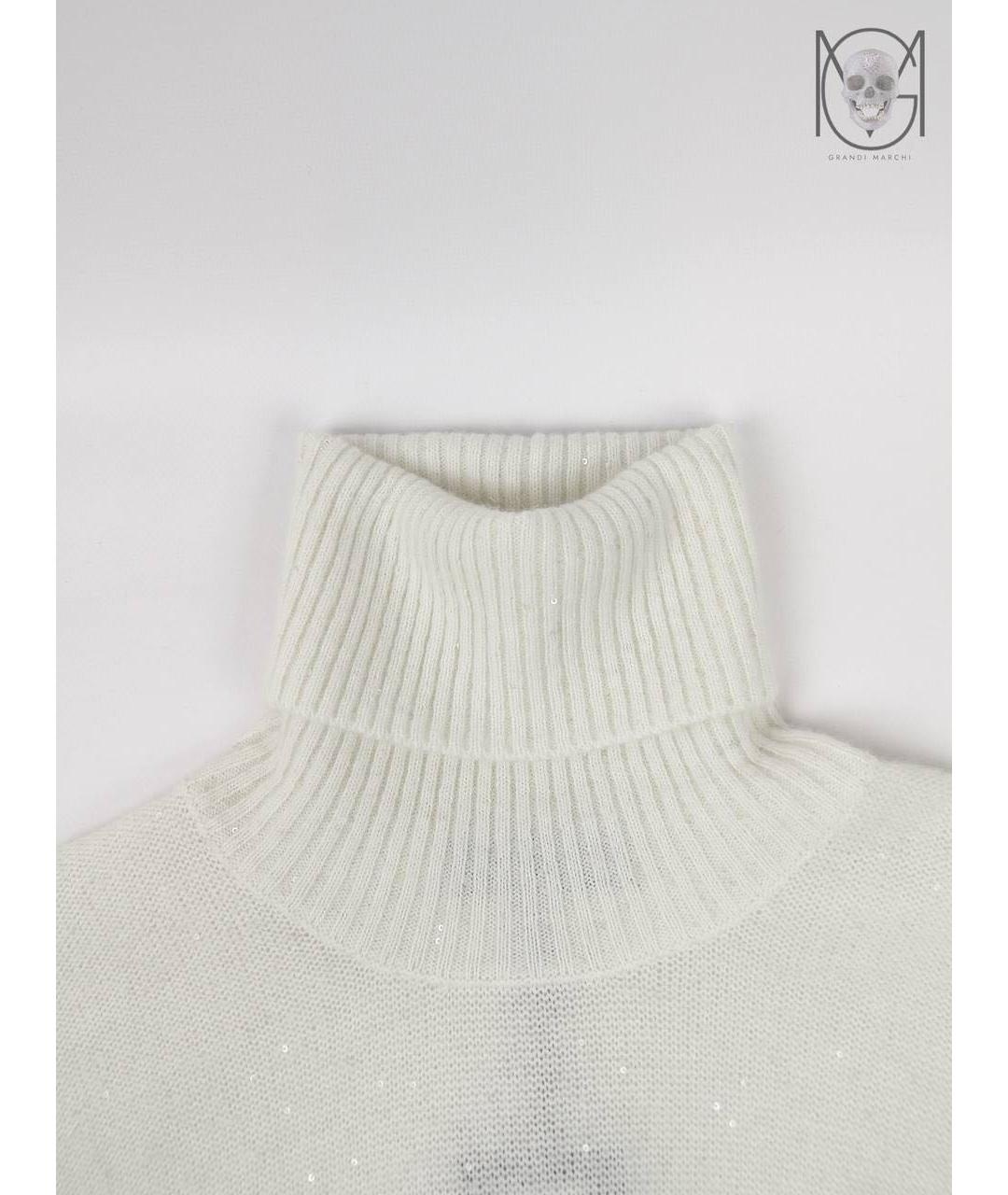 FABIANA FILIPPI Бежевая шерстяная водолазка, фото 2