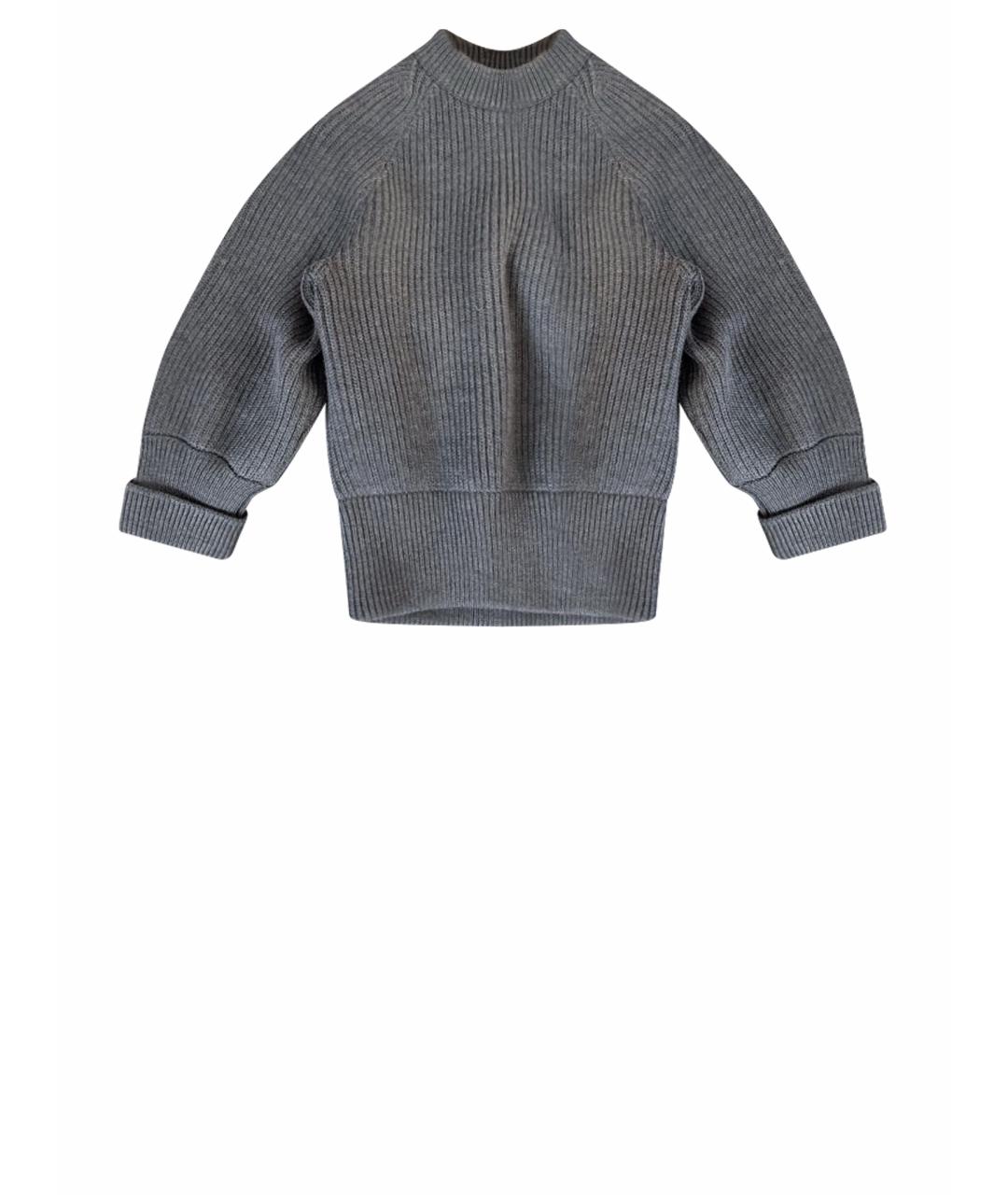 LOUIS VUITTON Серый джемпер / свитер, фото 1