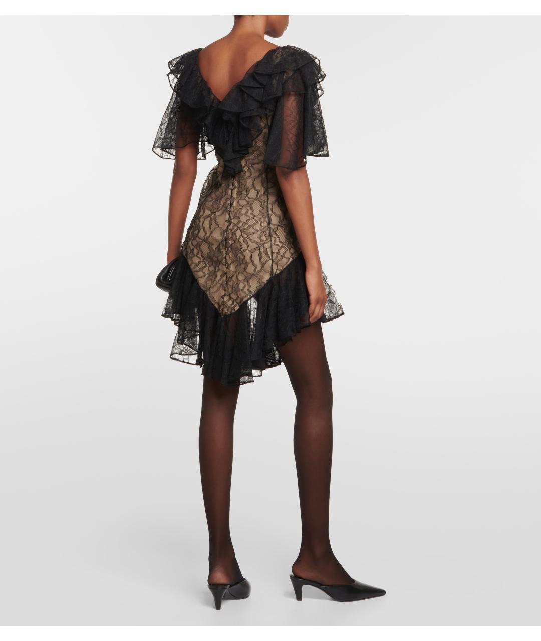 KHAITE Черное коктейльное платье, фото 7