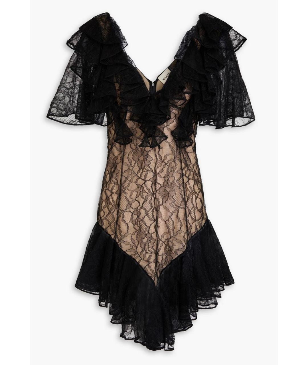 KHAITE Черное коктейльное платье, фото 10