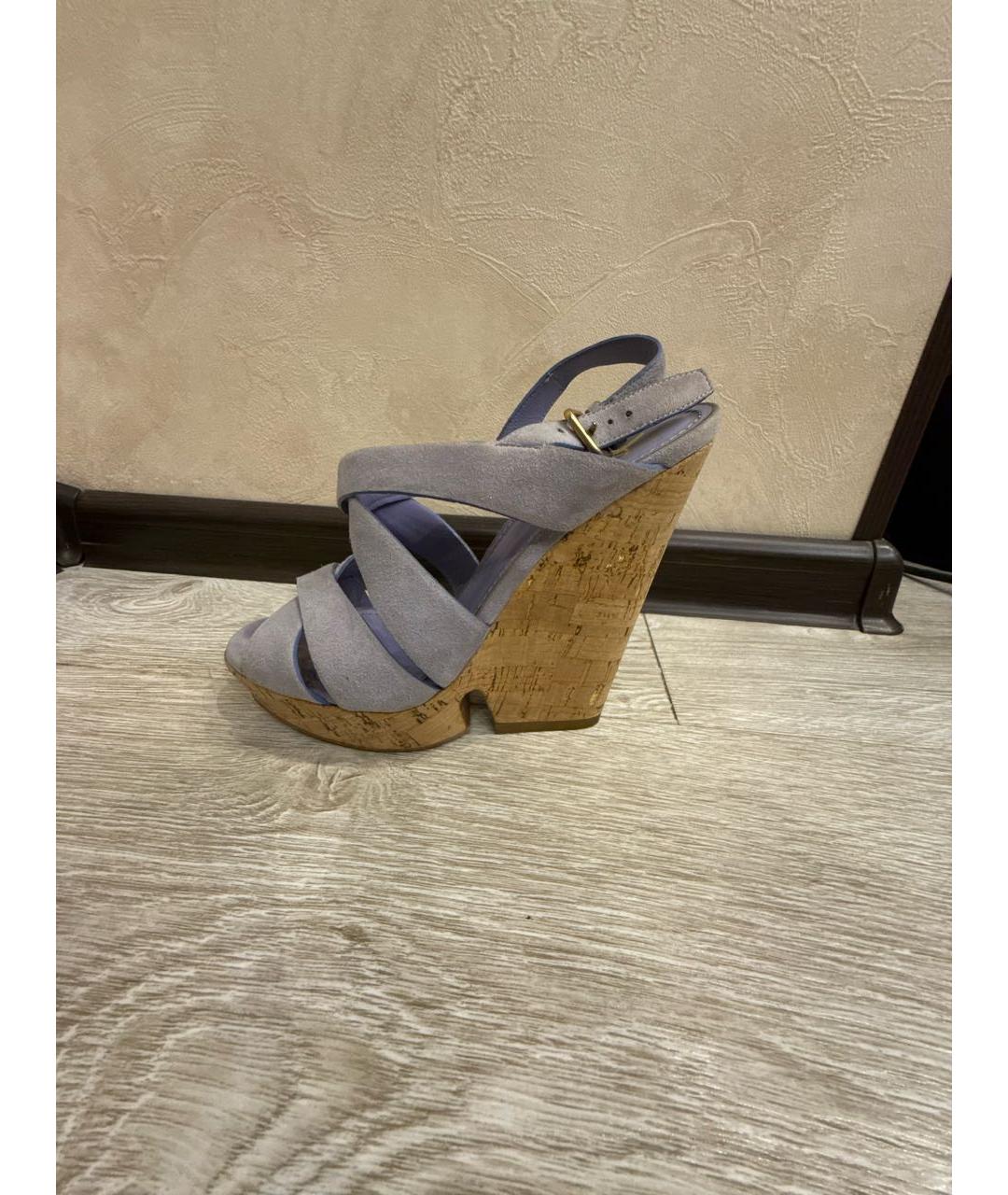 YVES SAINT LAURENT BEAUTY Замшевые сабо, фото 5