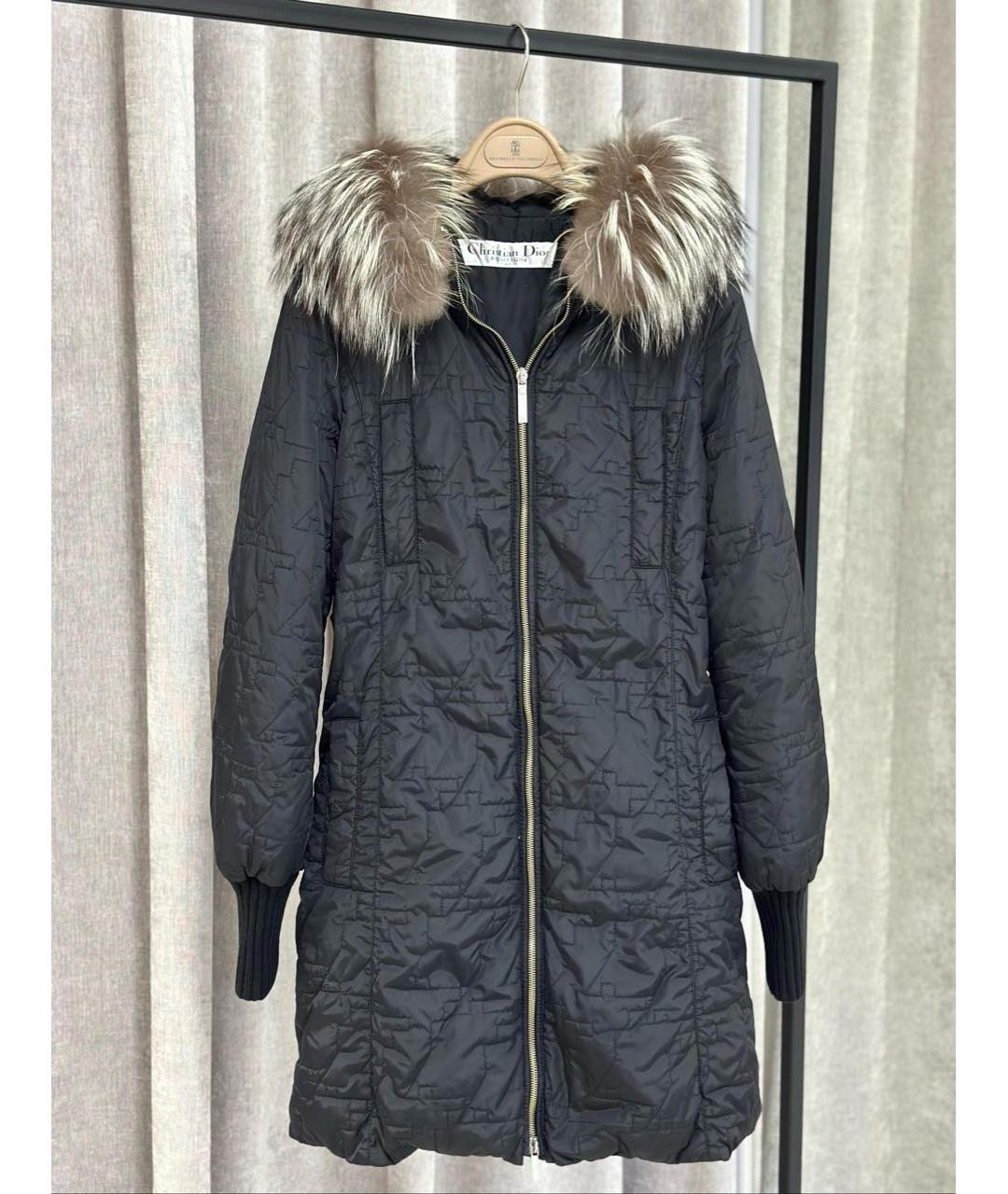 CHRISTIAN DIOR Черный пуховик, фото 2