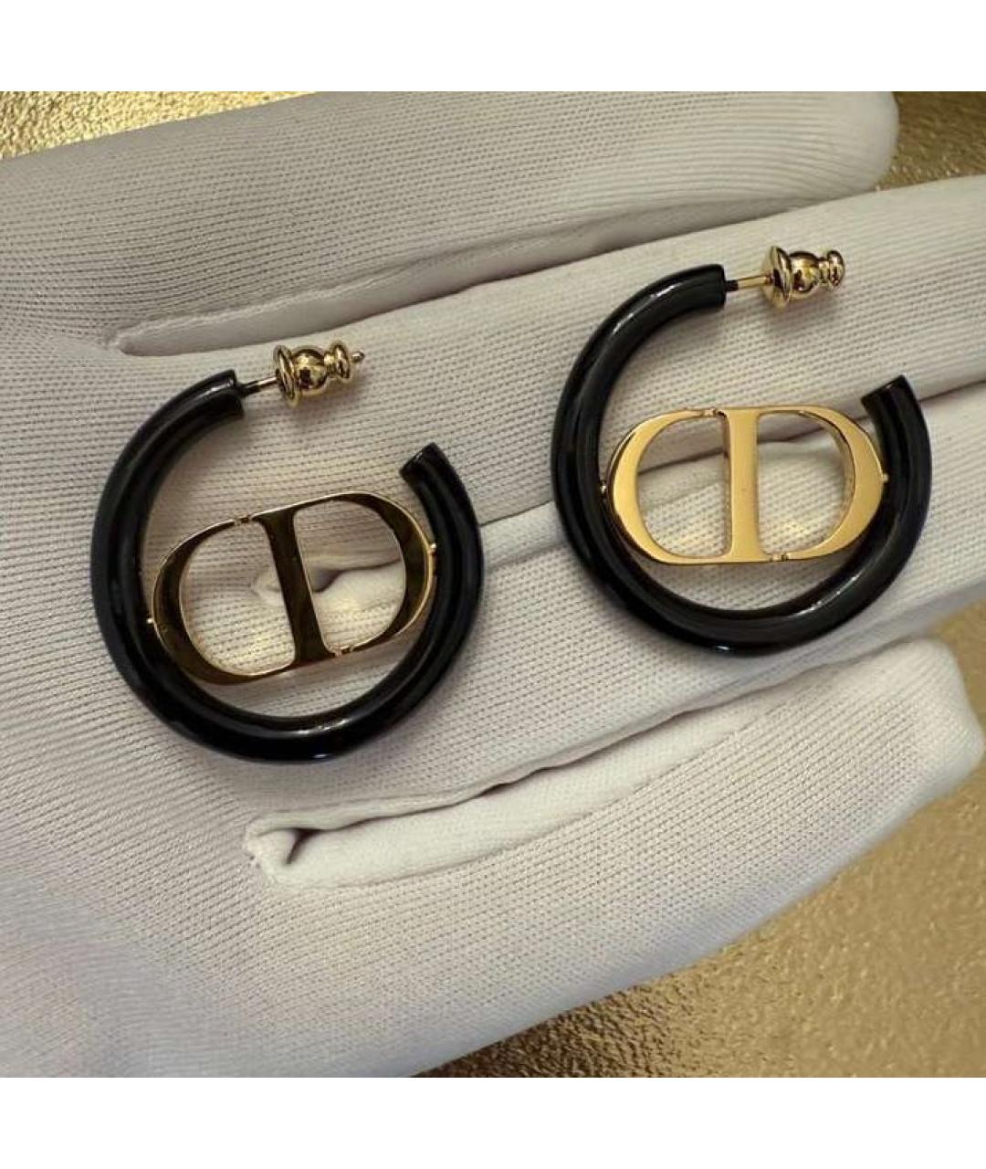 CHRISTIAN DIOR Металлические серьги, фото 3