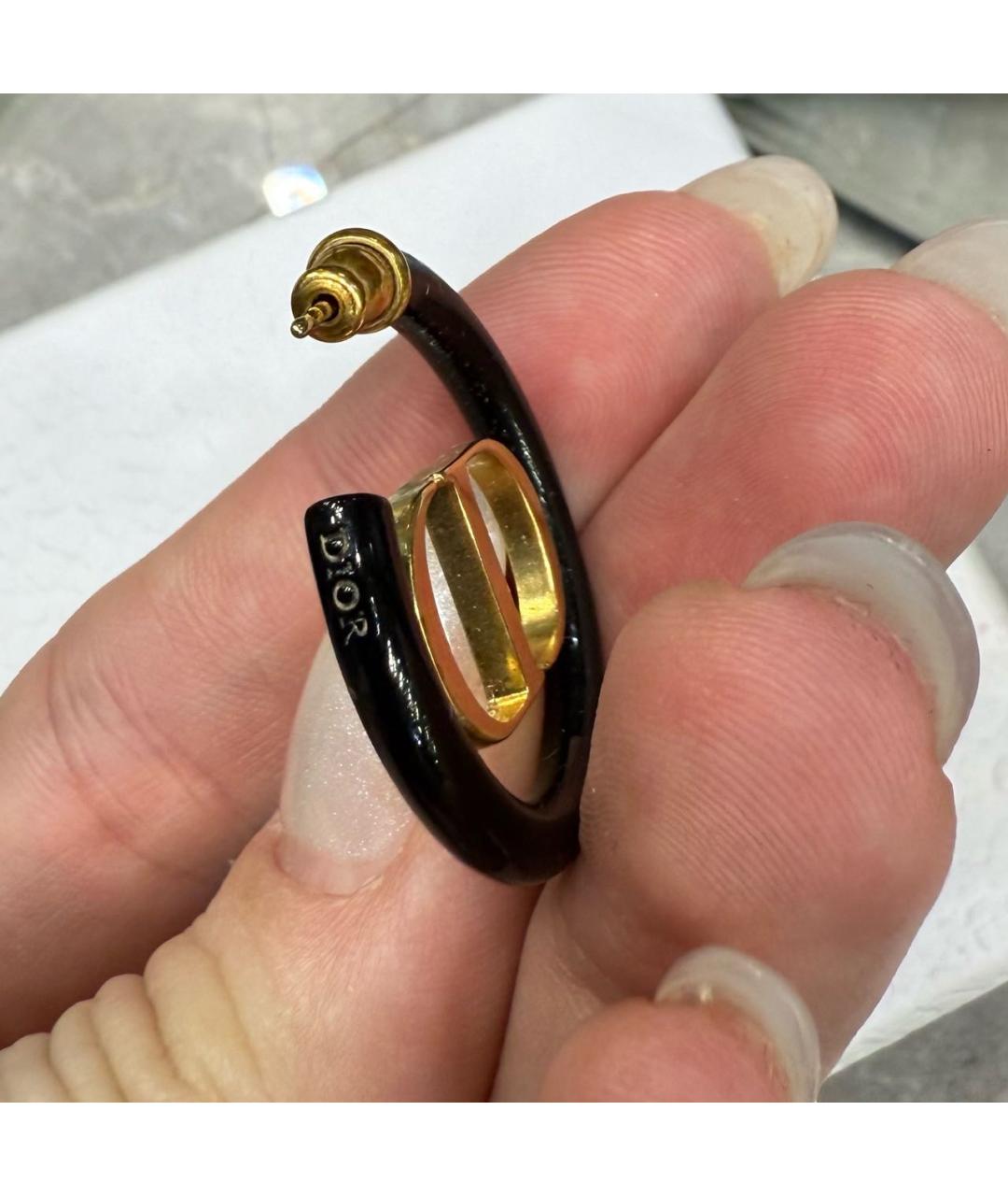 CHRISTIAN DIOR Металлические серьги, фото 7