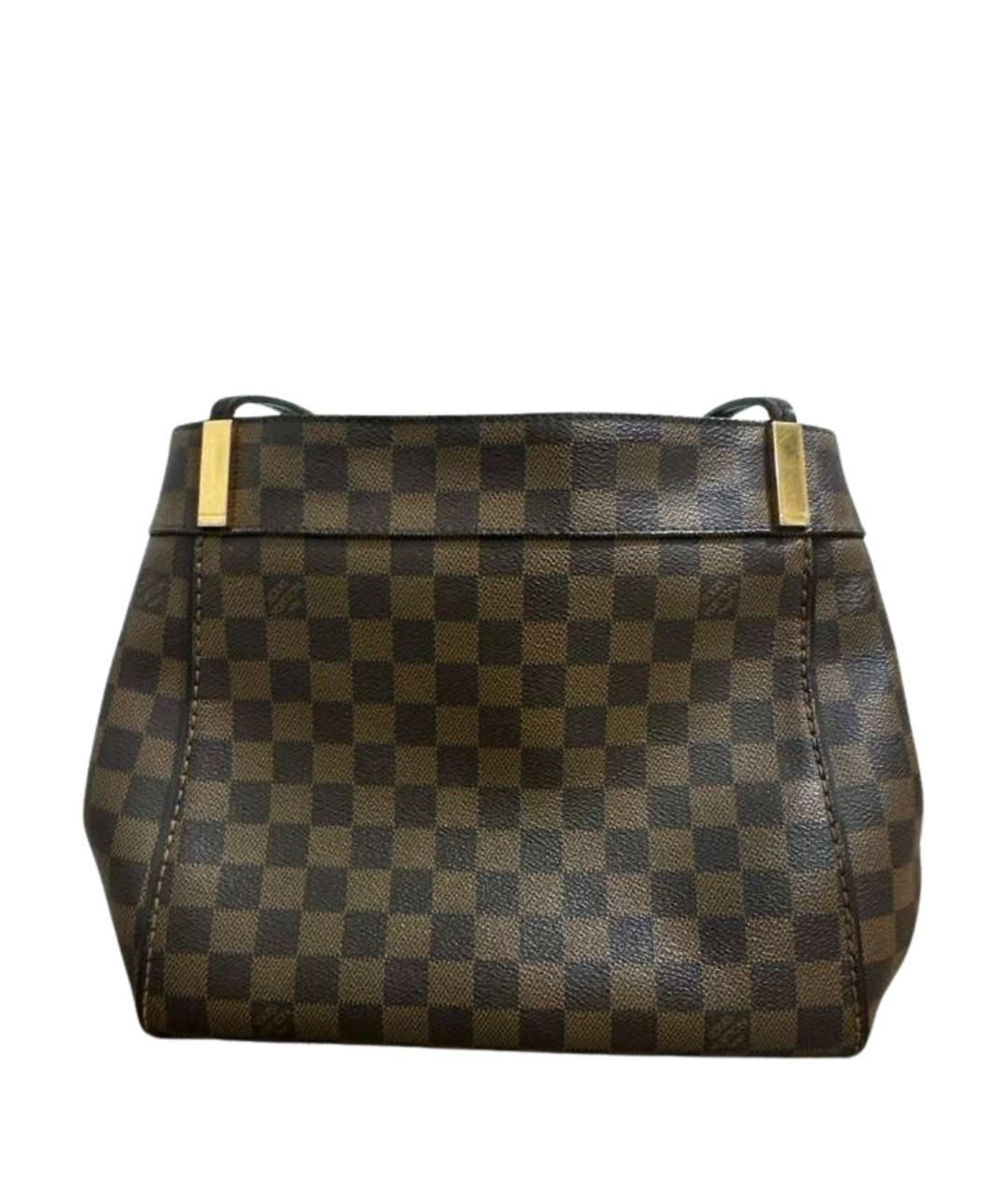 LOUIS VUITTON Коричневая сумка с короткими ручками, фото 1