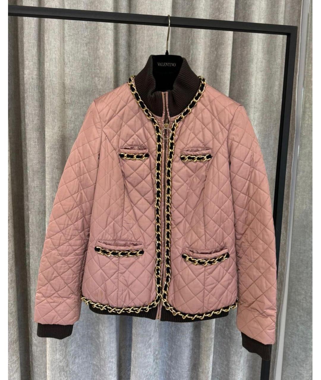 LOVE MOSCHINO Коралловая куртка, фото 2