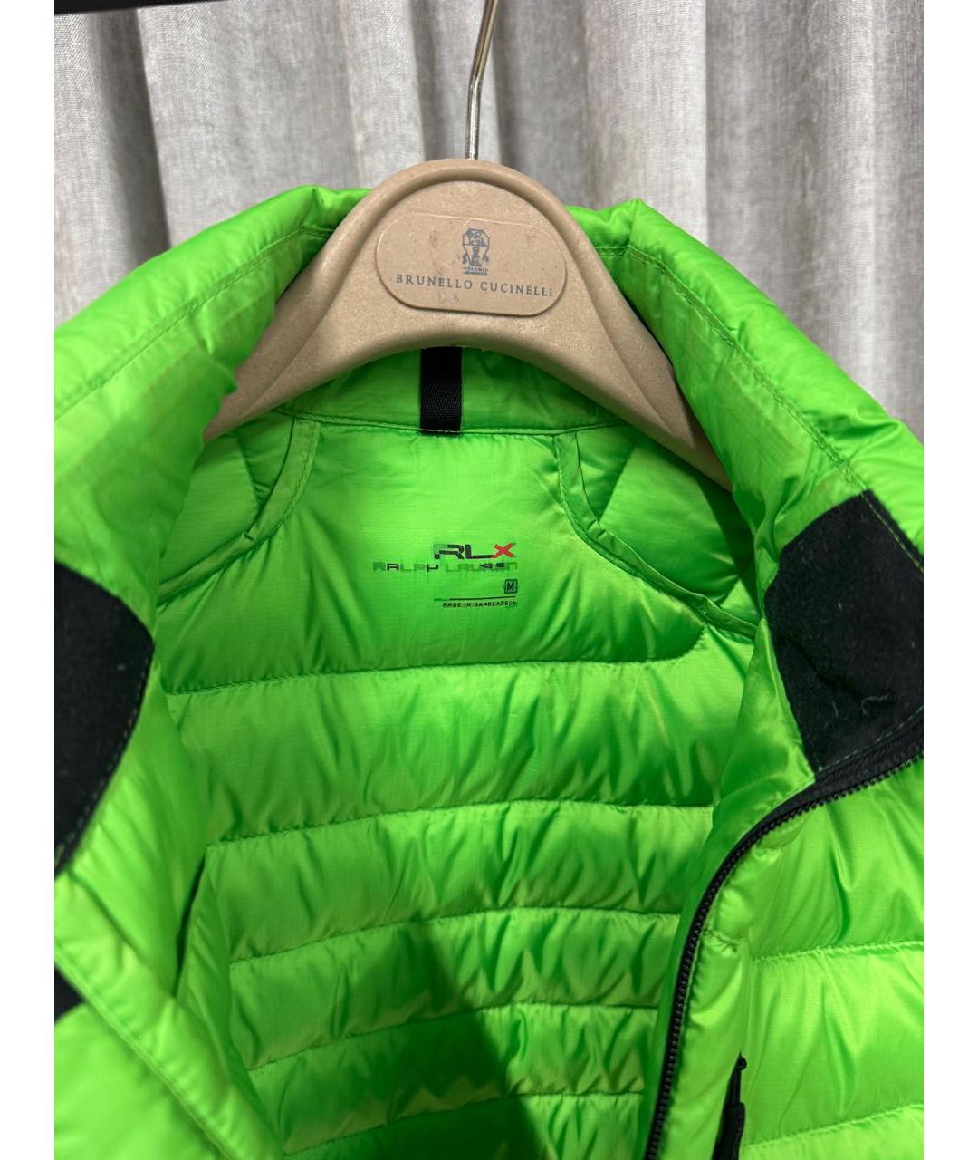 RALPH LAUREN Салатовый жилет, фото 3