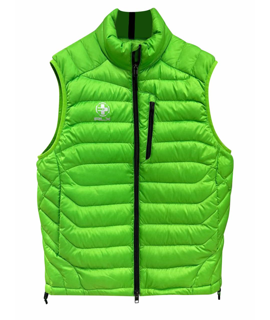 RALPH LAUREN Салатовый жилет, фото 1