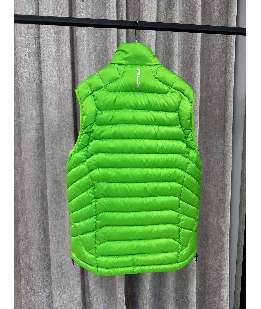 RALPH LAUREN Салатовый жилет, фото 7