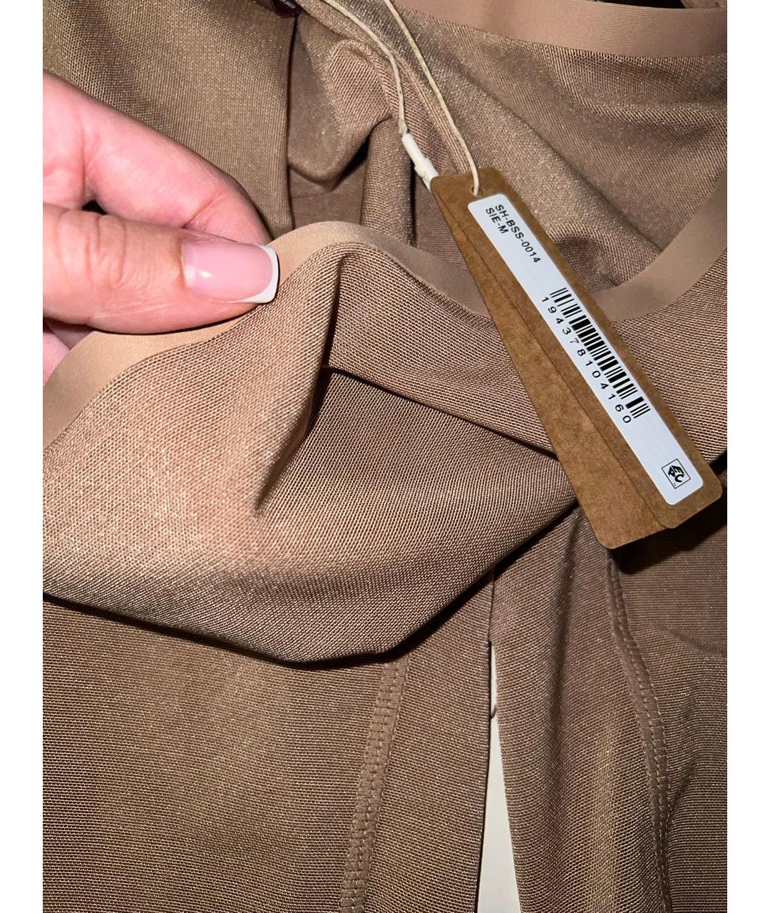 SKIMS Бежевое синтетическое боди, фото 6