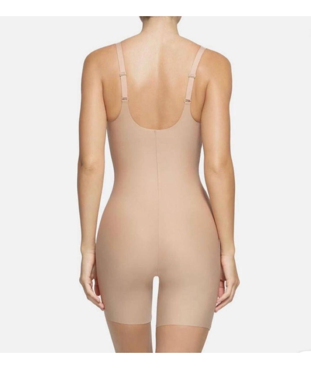 SKIMS Бежевое синтетическое боди, фото 2