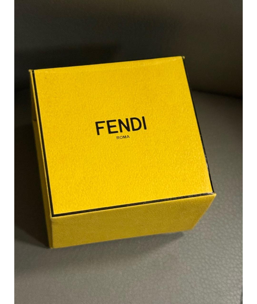 FENDI Золотые серьги, фото 4