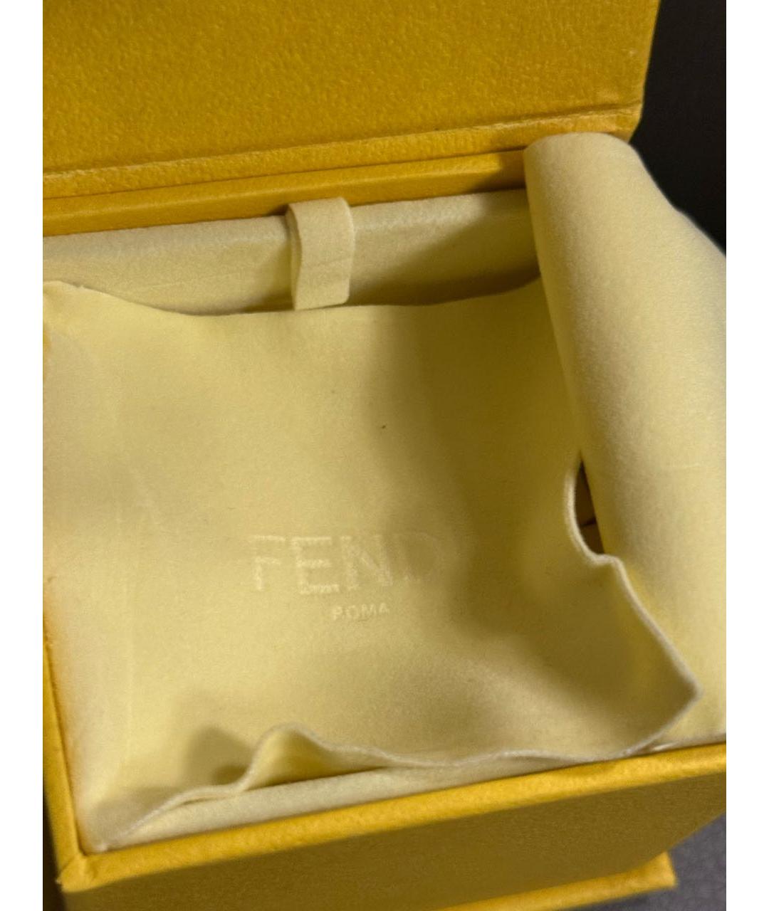 FENDI Золотые серьги, фото 3