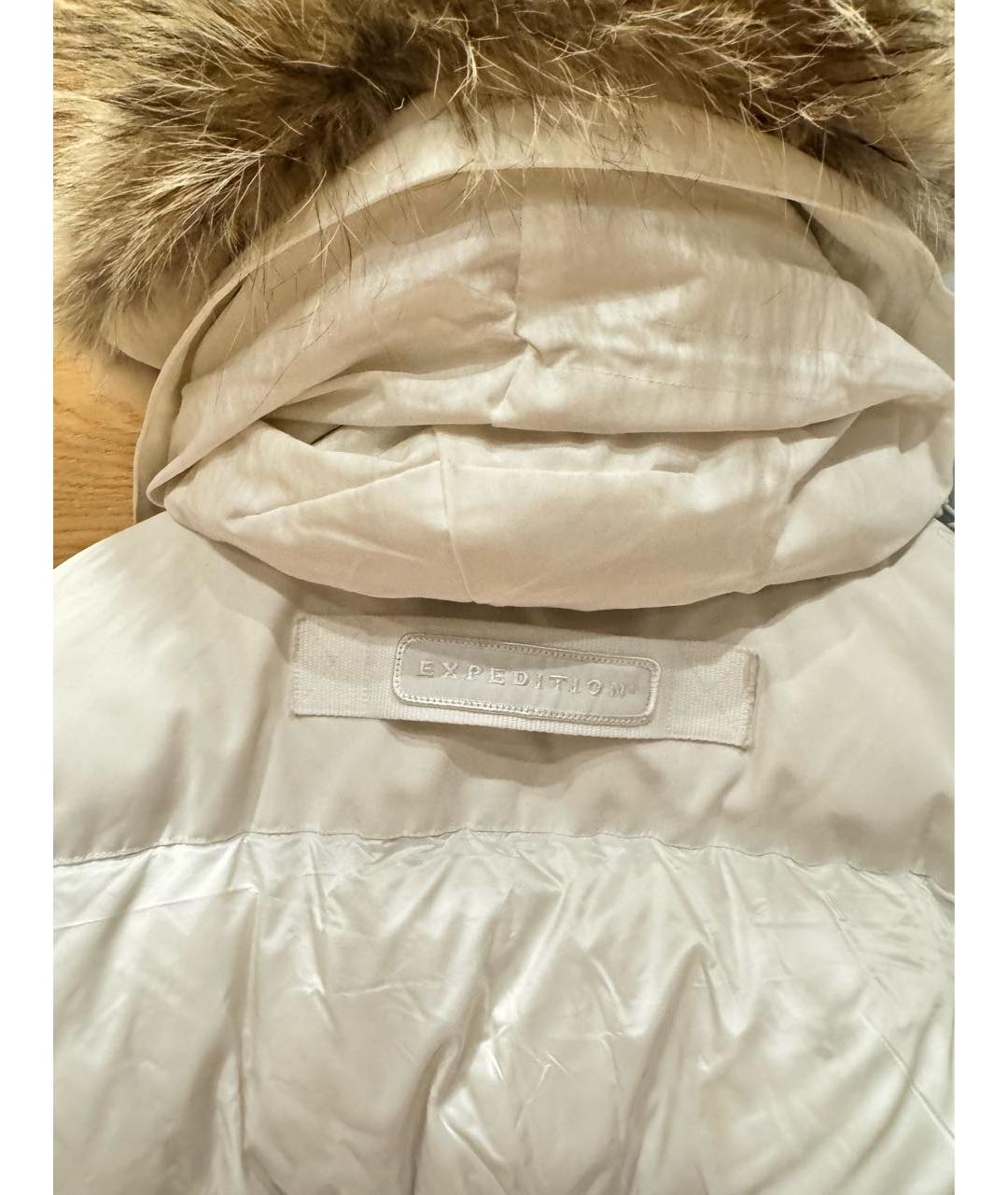 CANADA GOOSE Белый деним пуховик, фото 3